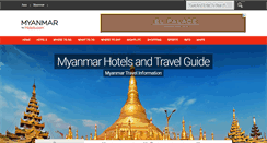 Desktop Screenshot of hotels-myanmar.com